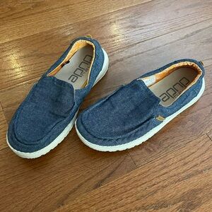 NWOT Demin Hey Dude shoes